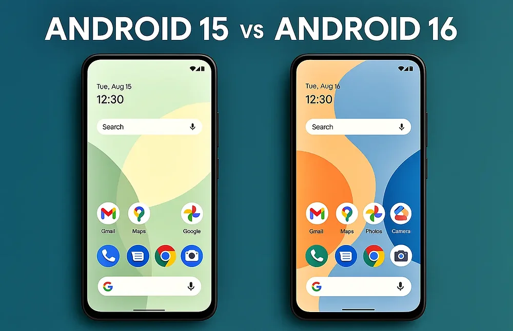 Android 15 vs Android 16