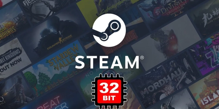 Steam Akhiri Dukungan Windows 32-bit di Tahun 2026